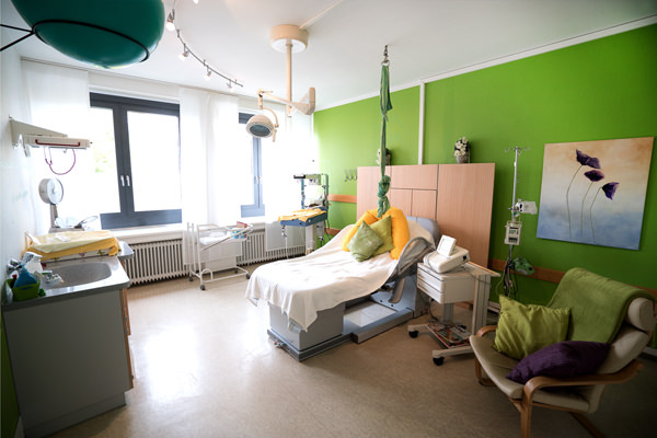 Räume der Hebammengemeinschaft am Klinikum in Halle Westf.